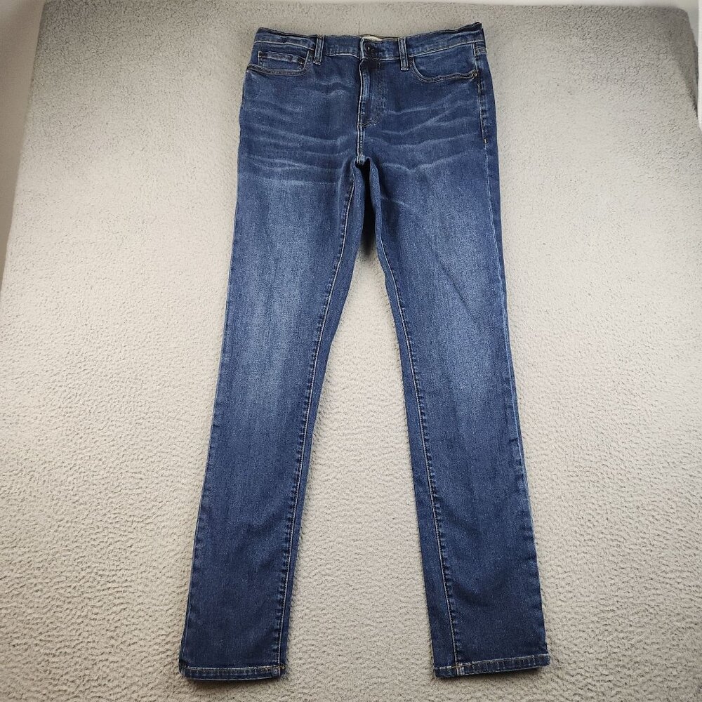 Goodthreads Denim Pants Comfort‎ Stretch Slim Fit Skinny Jeans Dark Size 33x34